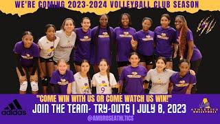 Get More Playing Time - 13-16U Tryouts AMBROSE ATHLETICS VOLLEYBALL CLUB