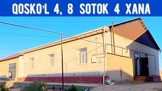 Qos ko’l 4 Zoooor remontlang’an. 8 sotok 4 xana. 330 mln kelisimli. 88-474-56-56 || 99-540-42-29