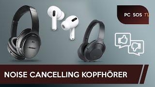 Wie funktionieren Noise Cancelling Kopfhörer? - PC SOS TV