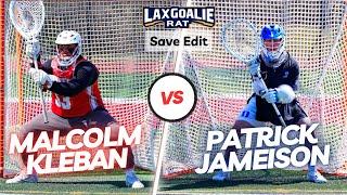 Freshman shines! Patrick Jameison (Duke) vs. Malcolm Kleban (Denver) - Lacrosse Goalie Save Edit