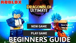 BEGINNERS GUIDE Dragon Blox Ultimate Roblox Noob Guide! Dragon Ball Ultimate Update Guide