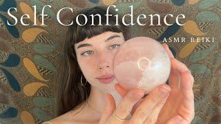 ASMR Reiki ~ Confidence | Self love | Encouraging | Supportive friend | Energizing | Energy healing