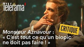 “Monsieur Aznavour”, avec Tahar Rahim  : un biopic qui veut trop en dire