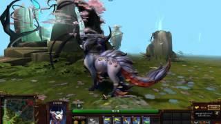 Dota2 : Masked Fey, Lord of Tempests (Unusual) with Ethereal Flame