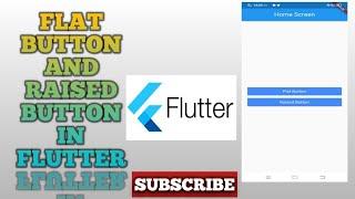 Buttons in Flutter - Flutter Widgets