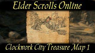 Clockwork City Treasure Map 1 [Elder Scrolls Online] ESO