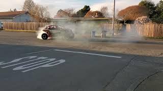 2017 Can-Am Maverick x3 xrs Turbo R burnout doughnuts