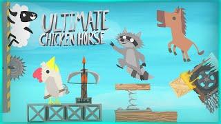 НОВЫЕ БЕЗУМНЫЕ УРОВНИ 2020 УГАРНОЕ ТРИО В ДЕЛЕ! УГАРАЛИ ДО СЛЕЗ ● Ultimate Chicken Horse