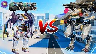  SERAPH VS AO JUN ARMS RACE COMPARISON! || WAR ROBOTS WR ||