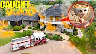 WE SAVED BALLERINA CAPPUCCINA FROM A HOUSE FIRE! (ITALIAN BRAINROT)