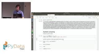 Štěpán Roučka: Symbolic Computing with SymPy - PyData Prague, September 2018