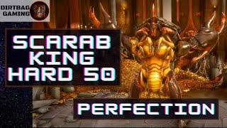 How to Perfect Scarab King Hard 50! | NEVER TAKES A TURN | Raid Shadow Legends Doom Tower