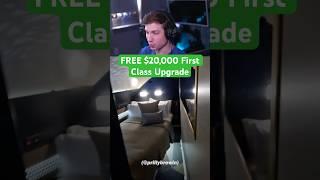 FREE $20,000 First Class Upgrade