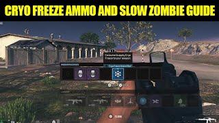 How To Find Cryo Freeze Ammo & Slow Zombie/HelllHounds FAST WAY