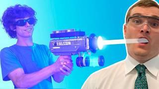 The World's Strongest Handheld Laser! - Nuclear Engineer Reacts to Styropyro