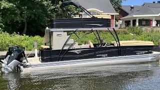 2024 Premier 330 Escalante Double-Decker PTX Tritoon - Ready For Test Drives at MarineMax Nisswa!