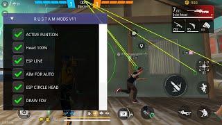 FREE FIRE NEW MOD MENU  FULLY ANTI BAN BLACKLIST  AUTO HEADSHOT SPEED 100x ALL DIVICE WORKING  FF