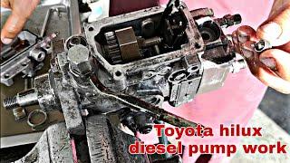 How to Toyota 3L diesel pump, Toyota hilux diesel pump