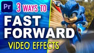 How To Speed Up Video Footage | Premiere Pro Tutorial (Fast Forward Effect)