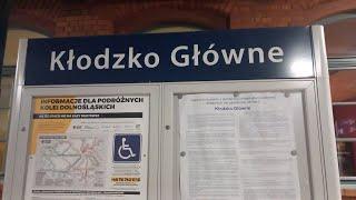 Kłodzko Główne i Kłodzko Miasto dworce kolejowa  train stations