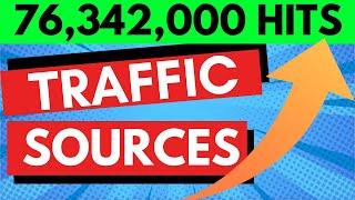 5 FREE Website Traffic Sources! 76,342,000 Web Visitors