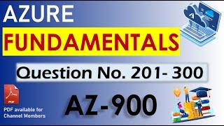 Part3 : AZ 900 Exam Practice Questions 2024 | Exam Tips & Tricks | PDF | Azure Fundamentals #az900