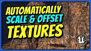 Dynamically Scale and Randomize Textures | Unreal Engine 5