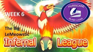 #InfernalLeague S1 W6 Hurricane Island Lugia VS The Big LeMeowstic #pokemondraftleague