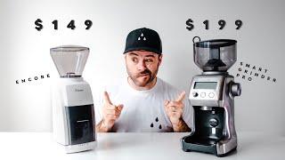 Breville Smart Grinder Pro VS Baratza Encore | The BEST Budget Coffee Grinder for Home?