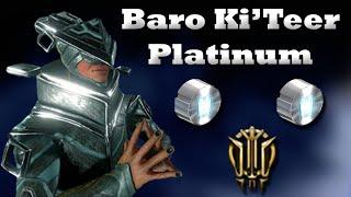 Warframe | Earning Free Platinum Through Baro Ki'Teer | Beginner's Guide