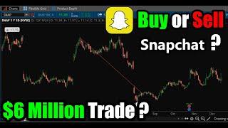 SNAP Stock: Buy or Sell After $6 Million Trade?