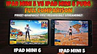 iPad Mini 5 Vs iPad Mini 6 PUBG Test | Which Device is Best for PUBG? | Price | Graphics Heat & Lag