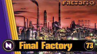 Factorio 0.16 - Final Factory #73 2000+ MINING DRILLS PER MIN