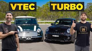 Old MINI (Honda Powered) vs New MINI (Turbo)