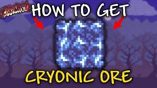 How to Get CRYONIC ORE In Terraria Calamity | Cryonic Ore Calamity