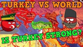 TURKEY VS THE WORLD - HEARTS OF IRON 4 LARGEST WAR [Hoi4]