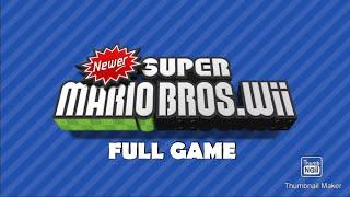 GT2904 Gameplay  Newer Super Mario Bros  Wii Full Game