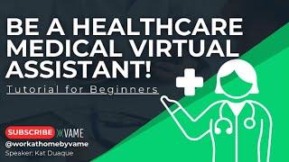 What is a Medical Virtual Assistant? | VAME Philippines | FREE WEBINAR