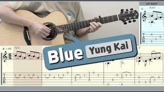 Blue / Yung Kai (Guitar) [Notation + TAB]