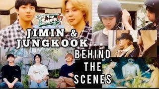 ️ “ARE YOU SURE?!” JIMIN & JUNGKOOK—BEHIND THE SCENES with Special BTS Guest V~ ENG SUBTITLES