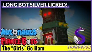 WRECKING Long Bot Silver! | Autonauts vs Piratebots Episode 12