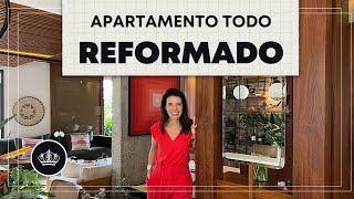 APARTAMENTO com cara de CASA totalmente REFORMADO