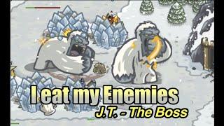 The Boss who eat opponents - Kingdom Rush - JT - Stormcloud Temple