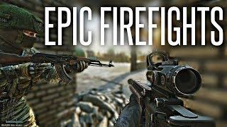 EPIC TEAMWORK FIREFIGHTS - Escape From Tarkov Beta