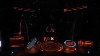 Elite Dangerous перехват Таргоидом из гиперпрыжка.