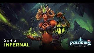 Paladins - Infernal Seris - New Skin Voted by the Community!