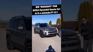 Five Reasons Why we BOUGHT the All New 2024 Hyundai Santa Fe SEL!