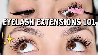 EYELASH EXTENSIONS 101 | Everything You NEED To Know About Eyelash Extensions