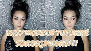 EASY MAKE UP TUTORIAL FOR BEGINNERS!!! | Lyka Ramos