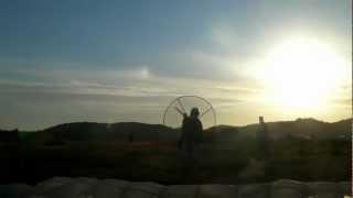 First flight of Spiro with 40cc Angelfly Paramotor®